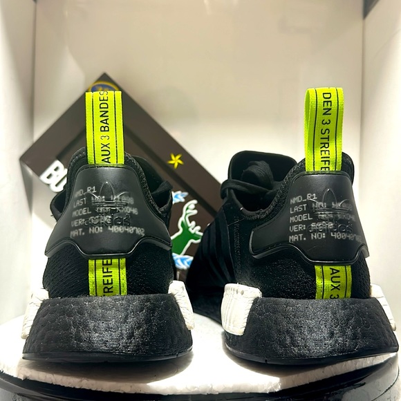 NMD_R1 Rare ADIDAS | VNDS Limited Run | 'Black Signal Green white ' EF4268 Size - Picture 7 of 14